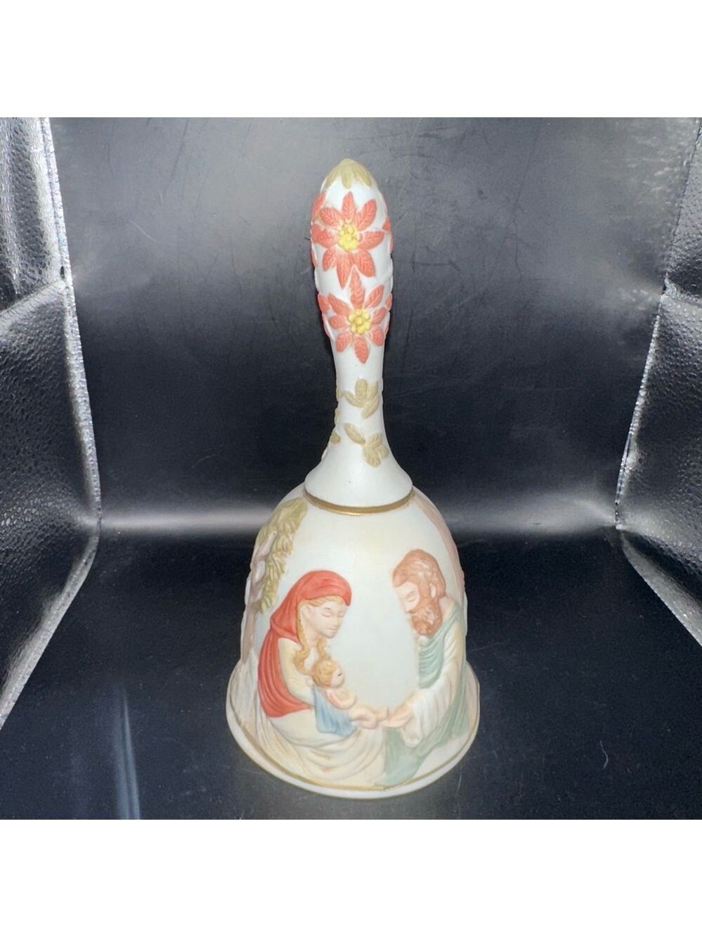 Vintage 1986 Lefton Bethlehem Collection Spirit Of Bethlehem Porcelain Bell